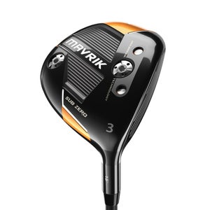 LEFT HANDED CALLAWAY 2020 MAVRIK SZ FAIRWAY 3 WOOD GRAPHITE STIFF STANDARD ALDILA ROGUE WHITE 130 M