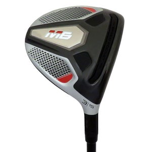 LEFT HANDED TAYLORMADE 2019 M6 FAIRWAY 3 WOOD GRAPHITE REGULAR STANDARD FUJIKURA ATMOS ORANGE 5 GRA
