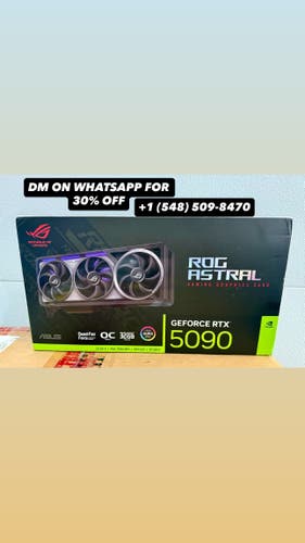ASUS ROG Astral GeForce RTX 5090 OC 32GB GDDR7 - NEW, IN HAND