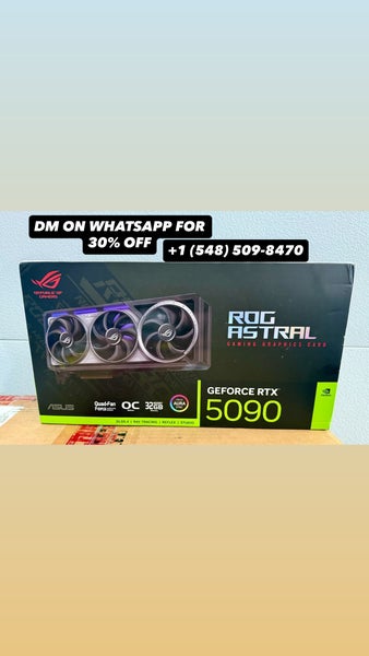ASUS ROG Astral GeForce RTX 5090 OC 32GB GDDR7 - NEW, IN HAND