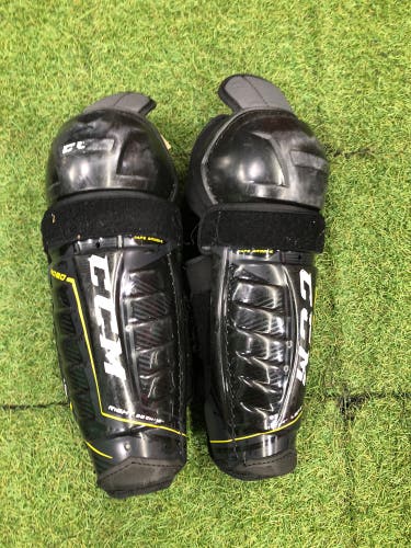 Junior CCM Tacks 9080 Shin Pads 12" (Used)