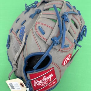 Gray Rawlings Select Pro Lite RH First Base Baseball Glove 11.5"