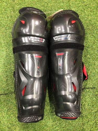 Intermediate Bauer Vapor 3X Pro Shin Pads 14" (Used)