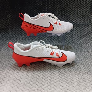 Nike Vapor Edge Speed 360 2 White Orange Football Cleats FQ4045-100 Mens Size 13