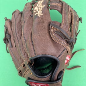 Brown Rawlings Player Preferred RH Outfield Baseball Glove 13"
