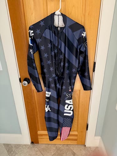New 2023 US Ski Team Kappa Ski Suit FIS Legal