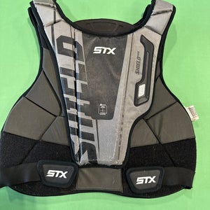 Black Large Adult STX Shield 400 Chest Protector (Used)