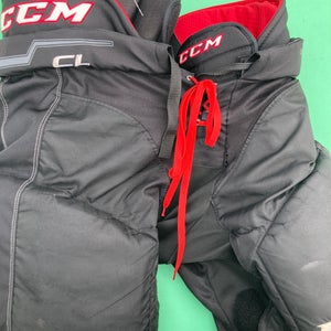 Black Senior Large CCM U+CL Hockey Pants (Used)