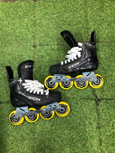 Junior CCM Super Tacks 9350 Inline Skates Regular Width Size 3.0 (Used)