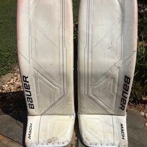 35" 2022 Bauer MACH Goalie Leg Pads (Used)