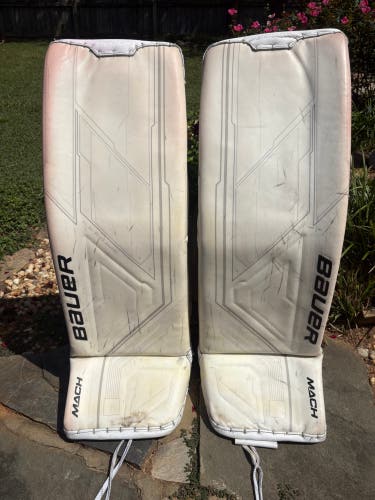 35" 2022 Bauer MACH Goalie Leg Pads (Used)