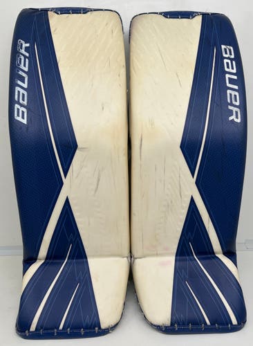 Large Bauer Ultrasonic Goalie Leg Pads (Used)