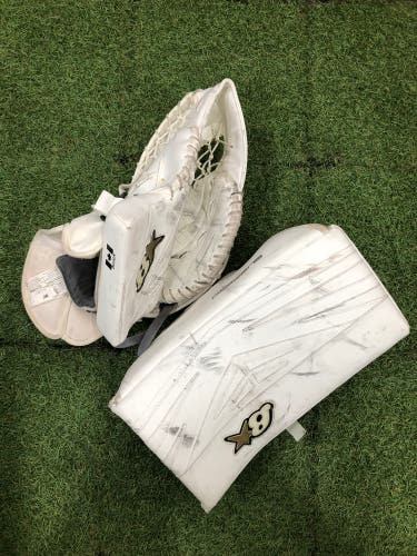 Junior Brian's Subzero 6.0 Goalie Glove & Blocker Regular (Used)