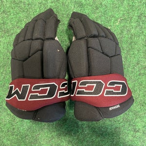 Black Junior CCM 85C Gloves 12" (Used)