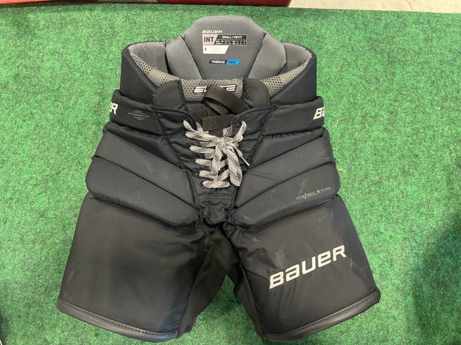Black Bauer Elite Hockey Goalie Pants (Used) Intermediate Small