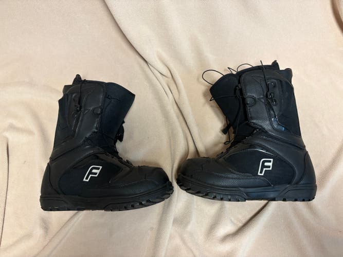 Unisex Size M 7.0 (W 8.0) Forum Snowboard Boots (Used)