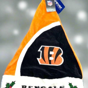 Cincinnati Bengals NFL Fleece NOS Santa Hat (New)