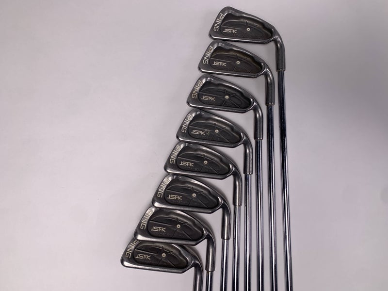 Ping ISI K Iron Set 3-PW White Dot 3* Up Cushin JZ Regular Steel Mens RH