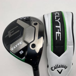 Callaway Elyte 5 Fairway Wood 18* HZRDUS 6.0 Black Gen 5 60g Stiff RH HC NEW
