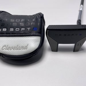 Cleveland HB Soft 2 Black 11S Putter 34" Mens RH HC NEW