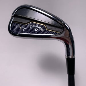 Callaway Paradym X Single 7 Iron Fitter 2* Flat Project X Cypher 5.0 Senior RH