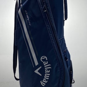 Callaway CHEV 14 Cart Bag Blue 14-Way Divide Single Strap Golf Bag NEW