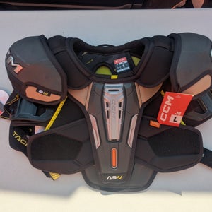 Junior Large CCM AS-V Shoulder Pads (New)