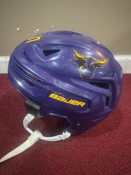 Medium Bauer Re-Akt 150 Helmet Pro Stock (Used) Item#MNPB