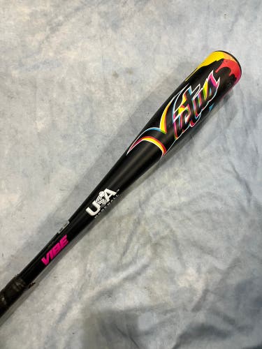 2024 Victus Vibe Alloy Bat USABat Certified (-10) Alloy 17 oz 27" (Used)