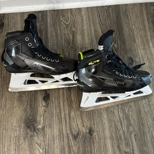 Bauer Elite Hockey Goalie Skates 7 Fit 3 (Used)