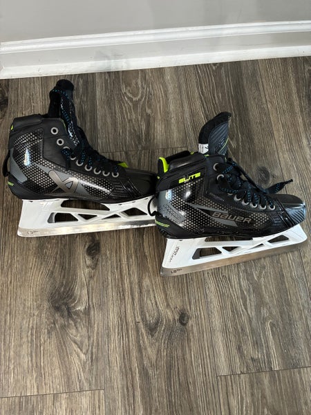 Bauer Elite Hockey Goalie Skates 7 Fit 3 (Used)