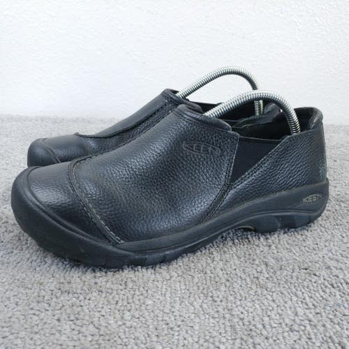 Keen Austin Slip On Loafers Mens Size 9.5 Shoes Black Leather  Comfort Walking