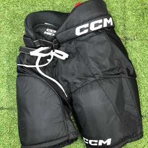 Black Junior Large CCM Next Hockey Pants (Used)
