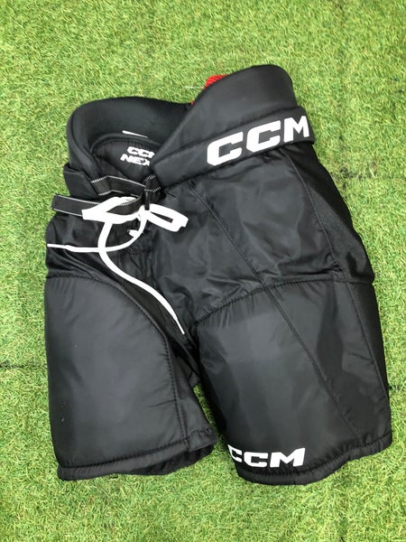 Black Junior Large CCM Next Hockey Pants (Used)
