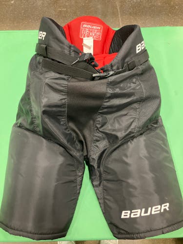 Black Senior Medium Bauer Vapor X700 Hockey Pants (Used)