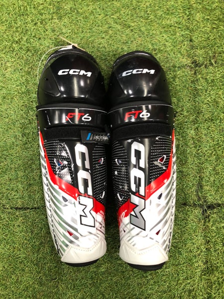 Junior CCM Jetspeed FT6 Shin Pads 12" (Used)