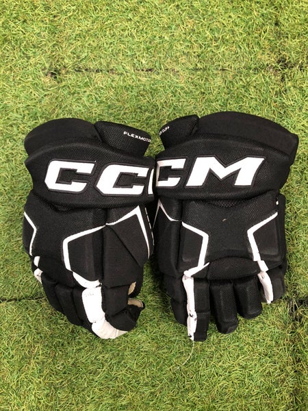 Black Junior CCM AS580 Gloves 12" (Used)