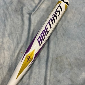 2022 Easton Amethyst Alloy Bat (-11) Alloy 22 oz 33" (Used)