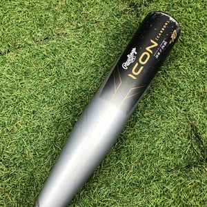 2023 Rawlings Icon Composite Bat USABat Certified (-10) Composite 19 oz 29" (Used)