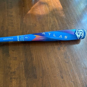 Louisville Slugger Atlas Alloy BBCOR Certified Bat (-3) 28 oz 31" (Used)
