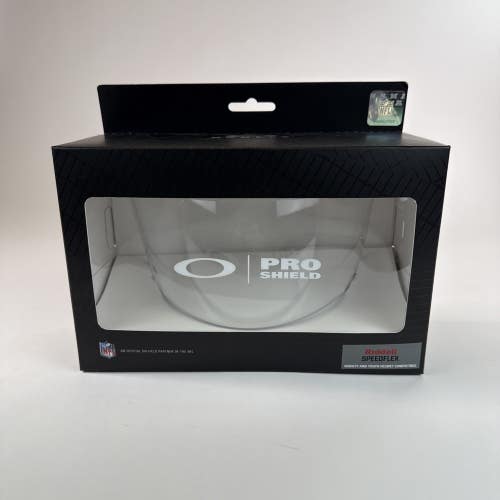 Oakley Pro Shield Clear Riddell SpeedFlex Football Helmet Visor Eye - Visor Only