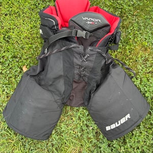 Black Senior Small Bauer Vapor APX2 Hockey Pants