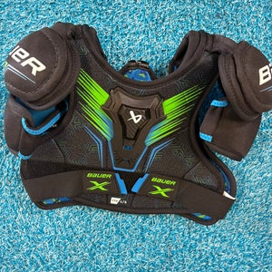 Large Youth Bauer X Shoulder Pads (New)