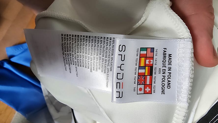 Kids Spyder Ski Suit (New, 14/16)