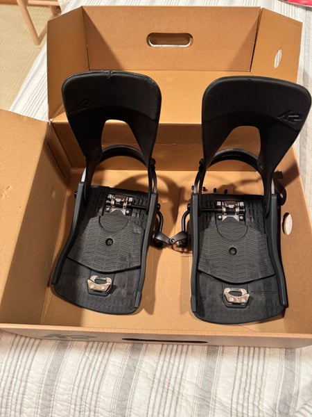 Medium K2 Clicker Snowboard Bindings (Used)