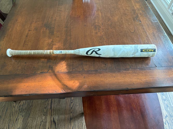 Rawlings Icon Composite USSSA Certified Bat (-5) 27 oz 32" (Used)