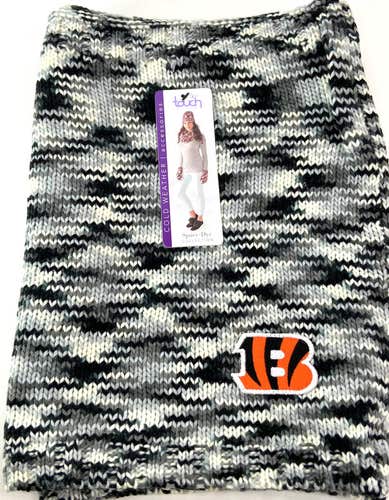 Cincinnati Bengals NFL Infinity Space Dye Cozy Scarf by Alyssa Milano (New)