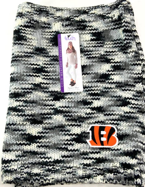 Cincinnati Bengals NFL Infinity Space Dye Cozy Scarf by Alyssa Milano (New)