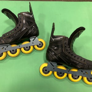 Senior CCM Super Tacks 9350 Inline Skates Wide Width Size 7 (Used)