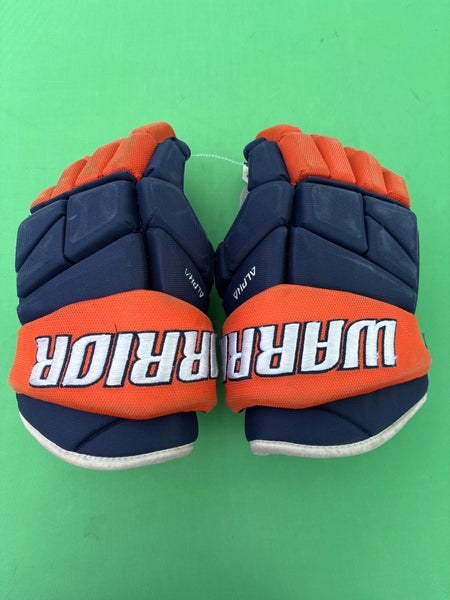Blue Senior Warrior Alpha Pro Gloves 13" Pro Stock